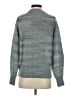 Everlane Metallic Blue Wool Pullover Sweater Size S - photo 2