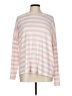 Time and Tru Stripes Pink Pullover Sweater Size L - photo 1