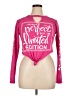 ON FIRE 100% Cotton Pink Long Sleeve Top Size XL - photo 1