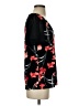 Cato Black Short Sleeve Blouse Size S - photo 4