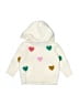 Old Navy Hearts Ivory Cardigan Size 0-3 mo - photo 2