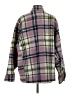 Zara Plaid Purple Fleece Size S - photo 2