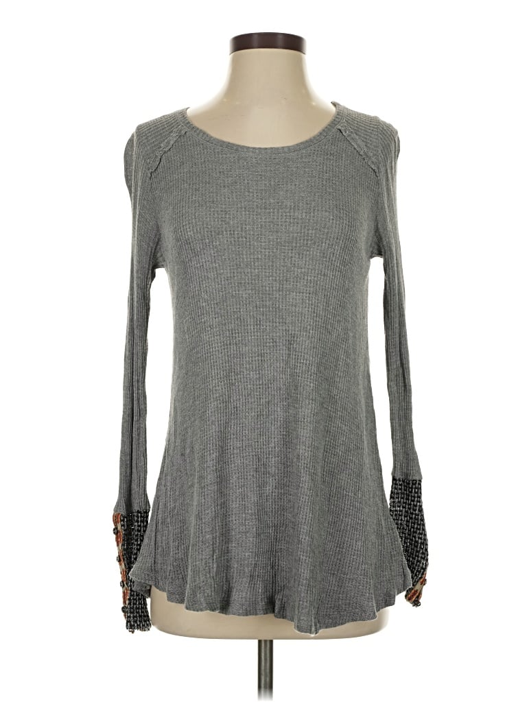 Pre-owned Staccato Long Sleeve T-shirt In Gray