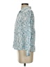 Unbranded Paisley Blue Long Sleeve Blouse Size S - photo 5