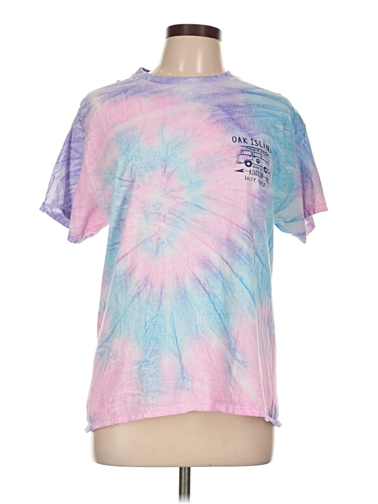 Pre-owned Gildan Short Sleeve T-shirt In Pink