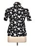 Assorted Brands Black Short Sleeve Blouse Size 14 - photo 2