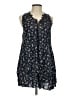 Win Win 100% Rayon Blue Casual Dress Size S - photo 1