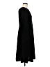 Talbots Solid Black Casual Dress Size 6 - photo 4