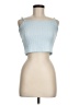 Pink Rose Blue Tube Top Size M - photo 1