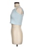 Pink Rose Blue Tube Top Size M - photo 5