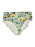 Primark 100% Polyester Print Yellow Swimsuit Bottoms Size 6 - photo 1
