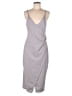 Unbranded Solid Gray Cocktail Dress Size M (estimated) - photo 1