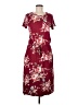 Assorted Brands Floral Burgundy Casual Dress Size M - photo 1