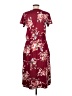 Assorted Brands Floral Burgundy Casual Dress Size M - photo 2