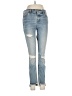 STUDIO BLUE Hearts Blue Jeans Size 28 waist - photo 1