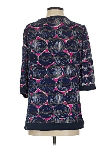 Tory Burch 3/4 Sleeve Silk Top (view 2)