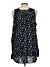 Win Win 100% Nylon Blue Casual Dress Size L - photo 2