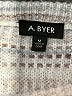 A. Byer Metallic Silver Pullover Sweater Size M - photo 7