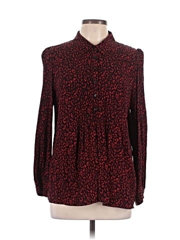 Gerard Darel Long Sleeve Blouse (view 1)