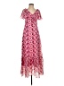 Donna Morgan 100% Polyester Pink Casual Dress Size 2 - photo 1