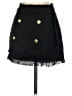 Shein Tweed Black Casual Skirt Size XS - photo 1