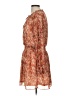 Socialite 100% Polyester Paisley Orange Casual Dress Size L - photo 5