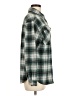 rue21 100% Polyester Plaid Green Long Sleeve Blouse Size M - photo 4