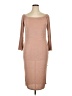 Boohoo Solid Tan Casual Dress Size 16 - photo 1