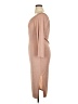 Boohoo Solid Tan Casual Dress Size 16 - photo 5