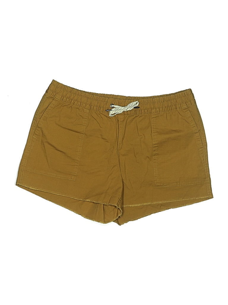Pre-owned Vuori Khaki Shorts In Brown
