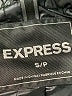 Express 100% Cotton Solid Black Jacket Size S - photo 6