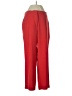 Ella 100% Polyester Red Casual Pants Size S - photo 1