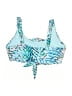 PilyQ Print Blue Swimsuit Top Size 14 - 16 - photo 2