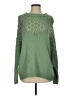 Wish 100% Acrylic Green Pullover Sweater Size S - photo 1