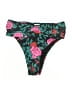 Motel Floral Black Swimsuit Bottoms Size L - photo 1