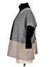 Joseph A. Color Block Gray Turtleneck Sweater Size L - photo 5
