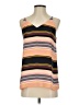 Ann Taylor LOFT 100% Polyester Orange Tank Top Size XS - photo 1