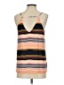 Ann Taylor LOFT 100% Polyester Orange Tank Top Size XS - photo 2