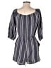 LOFT Beach Stripes Gray Romper Size XS - photo 2