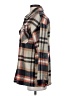 BTFBM 100% Polyester Plaid Brown Coat Size S - photo 5
