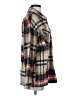 BTFBM 100% Polyester Plaid Brown Coat Size S - photo 4