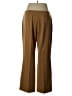 Trousers etc. Solid Brown Dress Pants Size 14 - photo 2