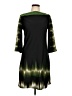 AA Studio AA Graphic Green Casual Dress Size 10 - photo 1