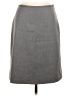 A Line Solid Gray Formal Skirt Size 6 - photo 1