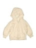Carter's Ivory Zip Up Hoodie 6-9 MO / 9 MO - photo 1