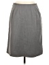 A Line Solid Gray Formal Skirt Size 6 - photo 2