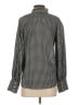 J.Crew Houndstooth Black Long Sleeve Blouse Size 2 - photo 2
