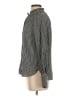 J.Crew Houndstooth Black Long Sleeve Blouse Size 2 - photo 5