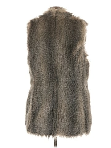 Banana Republic Faux Fur Vest (view 2)