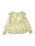 DKNY 100% Polyester Gold Long Sleeve Blouse Size 4T - photo 2
